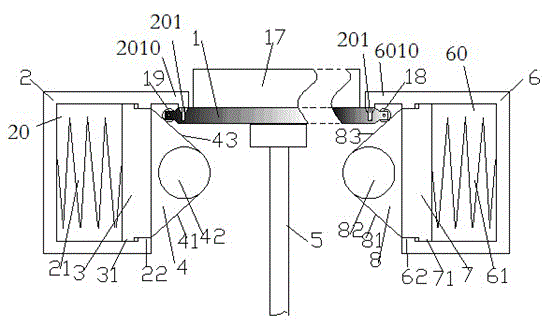 A solar panel mounting frame with rotating wheels for push parts