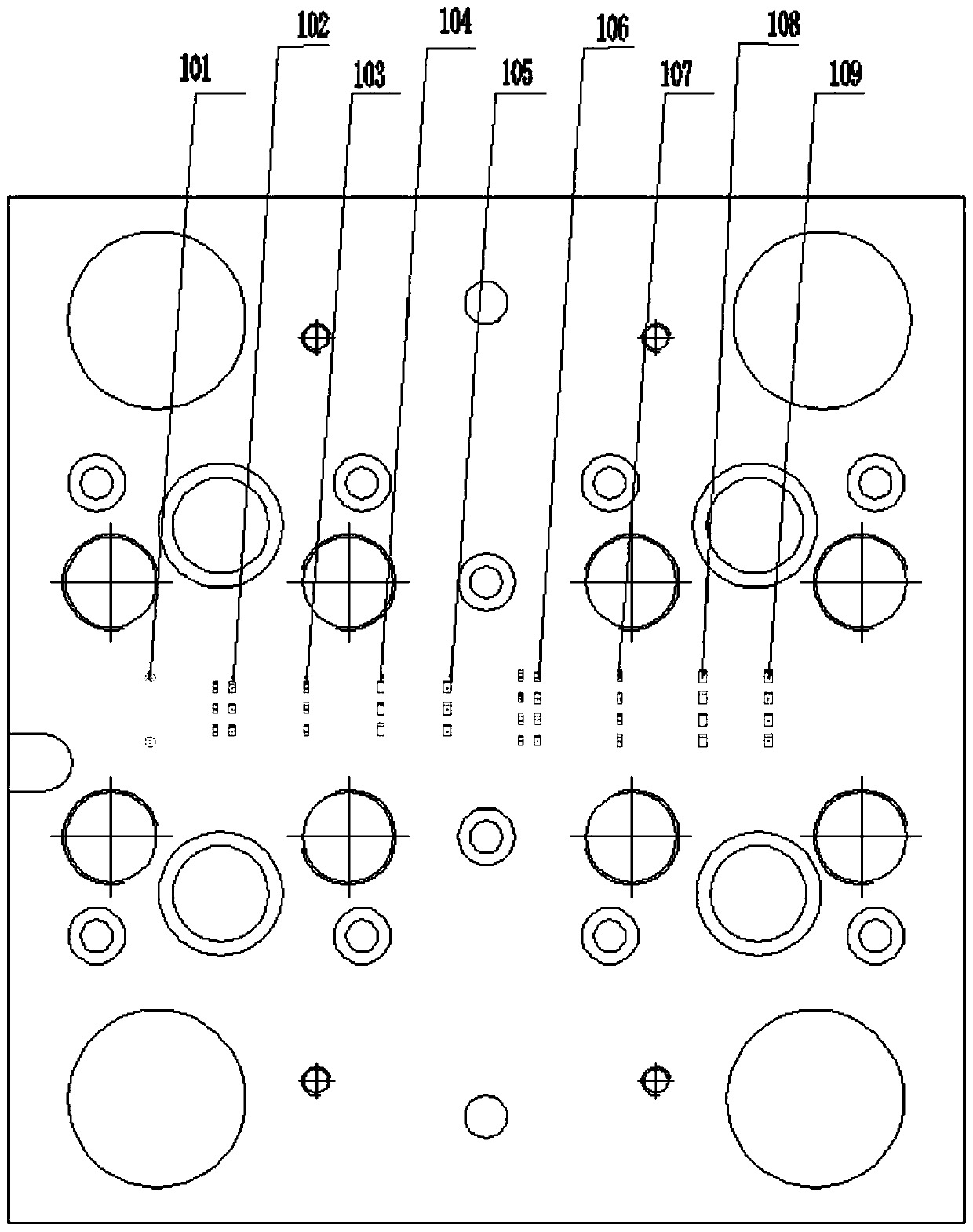 Manufacturing die for 3225 Kovar ring