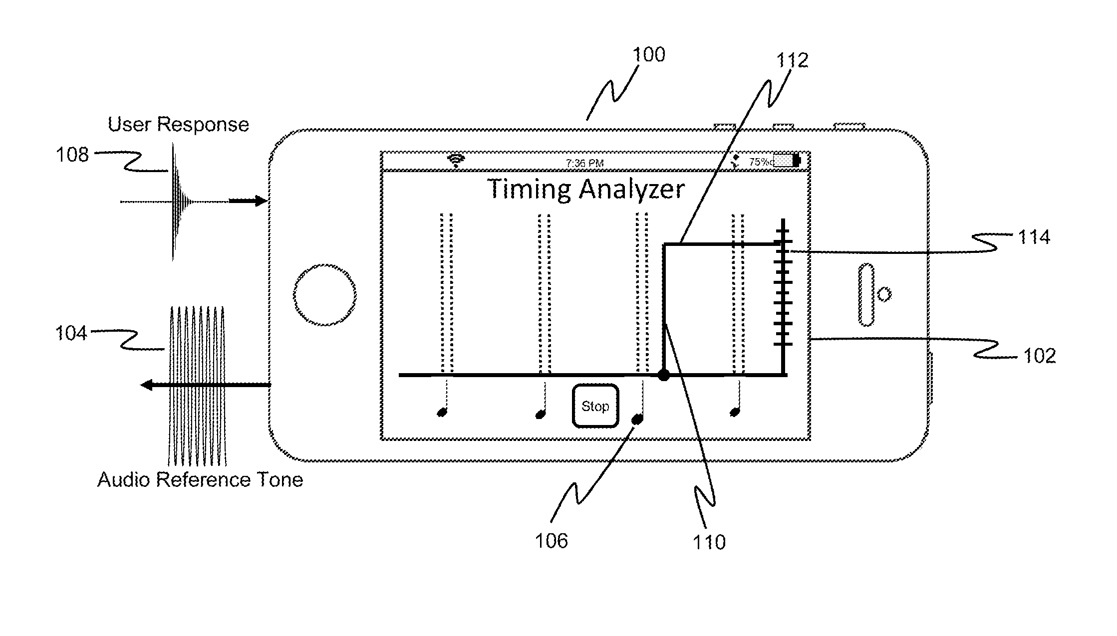 Rythmic motor skills training device