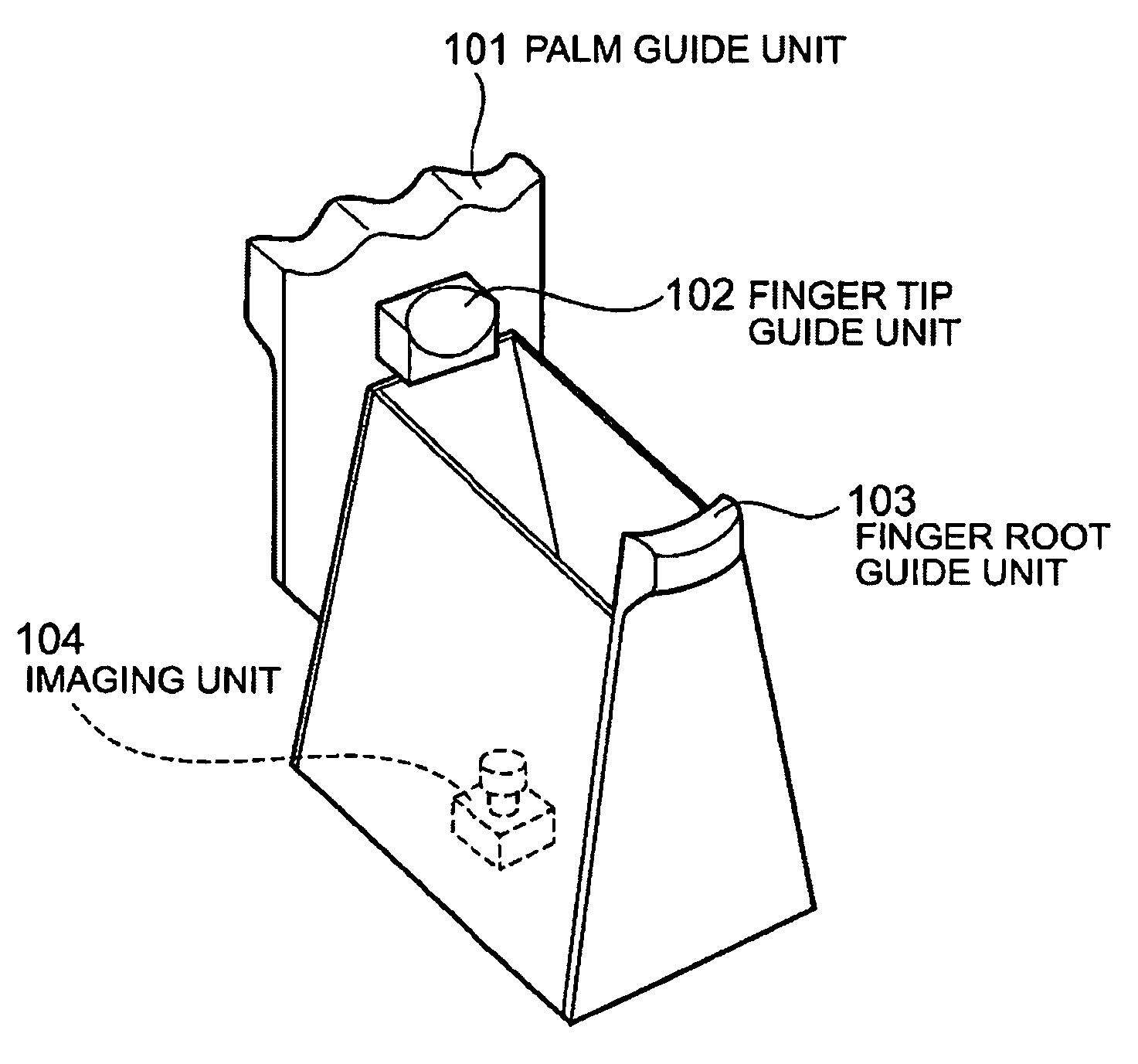 Imaging apparatus and method for authentication of user