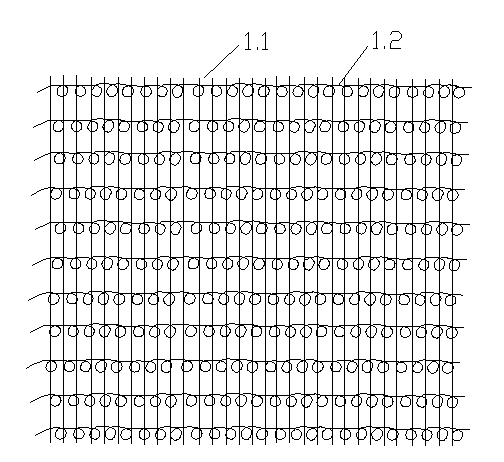 Composite radiation-proof fabric