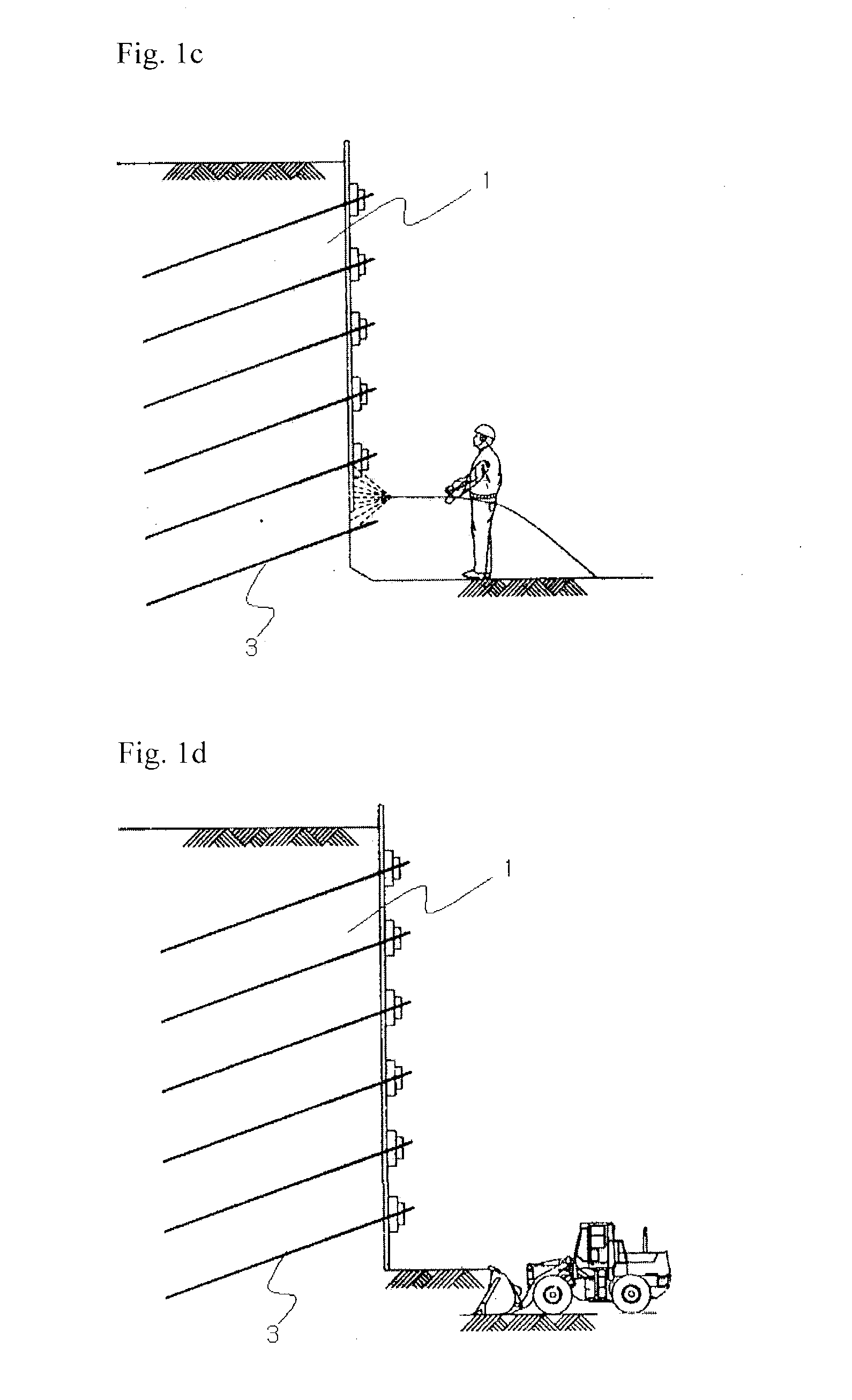 Packing apparatus for pressure type soil-nailing and soil-nailing construction method using the packing apparatus