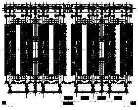 Laminar cooling process control device and method for hot rolled strip steel