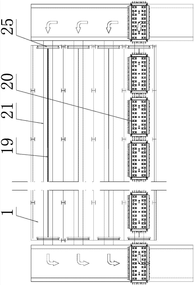 Pre-tensioning method prestressed concrete track board production line maintaining system and application thereof