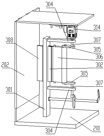 A ring die reaming device for feed