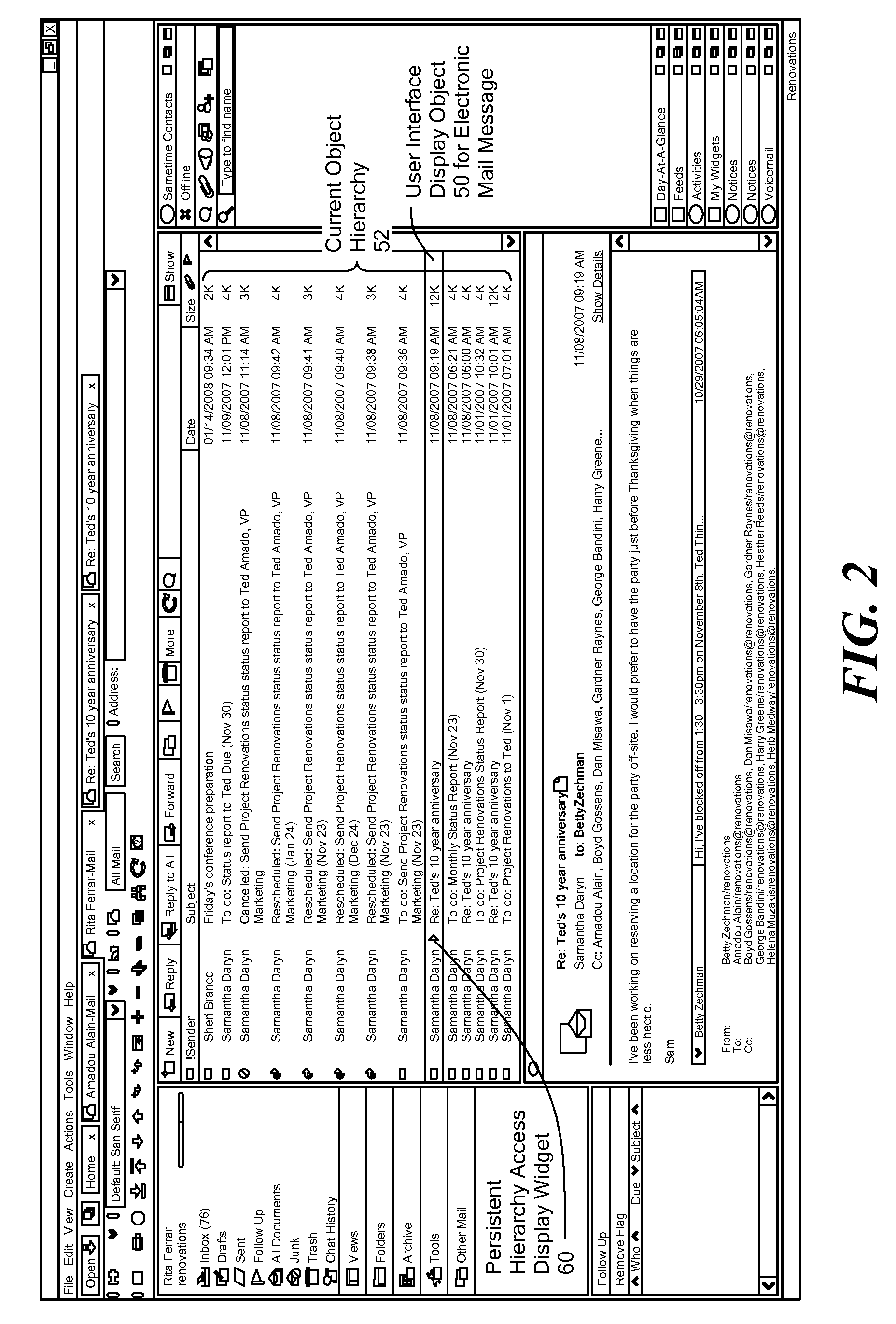 Persistent Object Linkage Using Ghosting