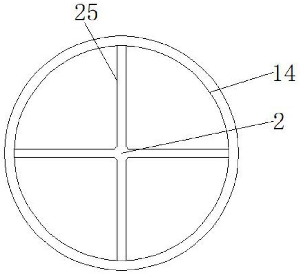 Feed stirring device for comprehensive rice and shrimp planting and breeding