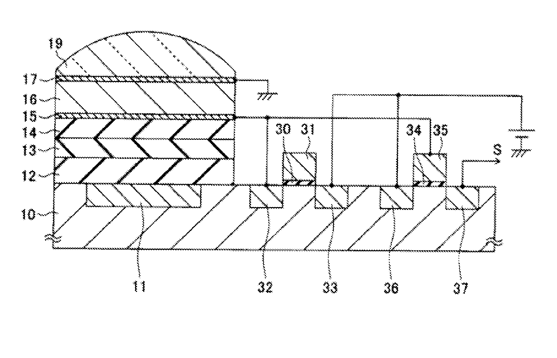 Solid-state image capturing device and electronic device