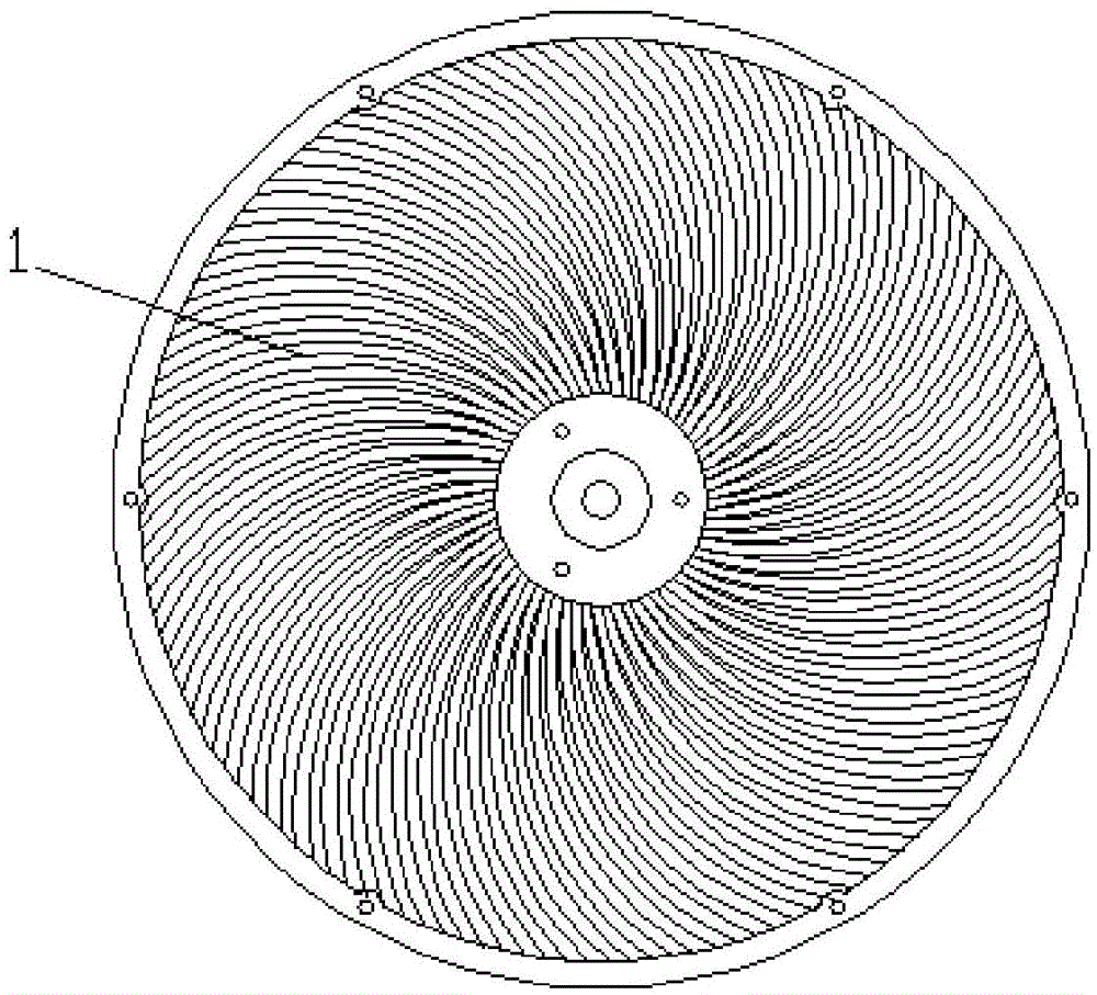 Cooking fume purification net disk