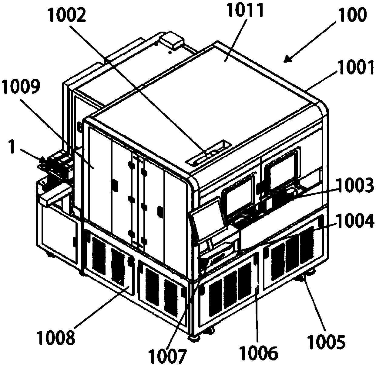 Dual-camera module assembling device