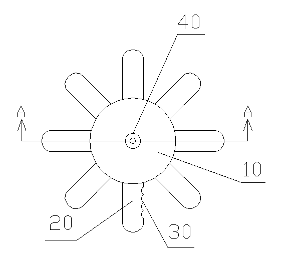 Air inflation flying disc