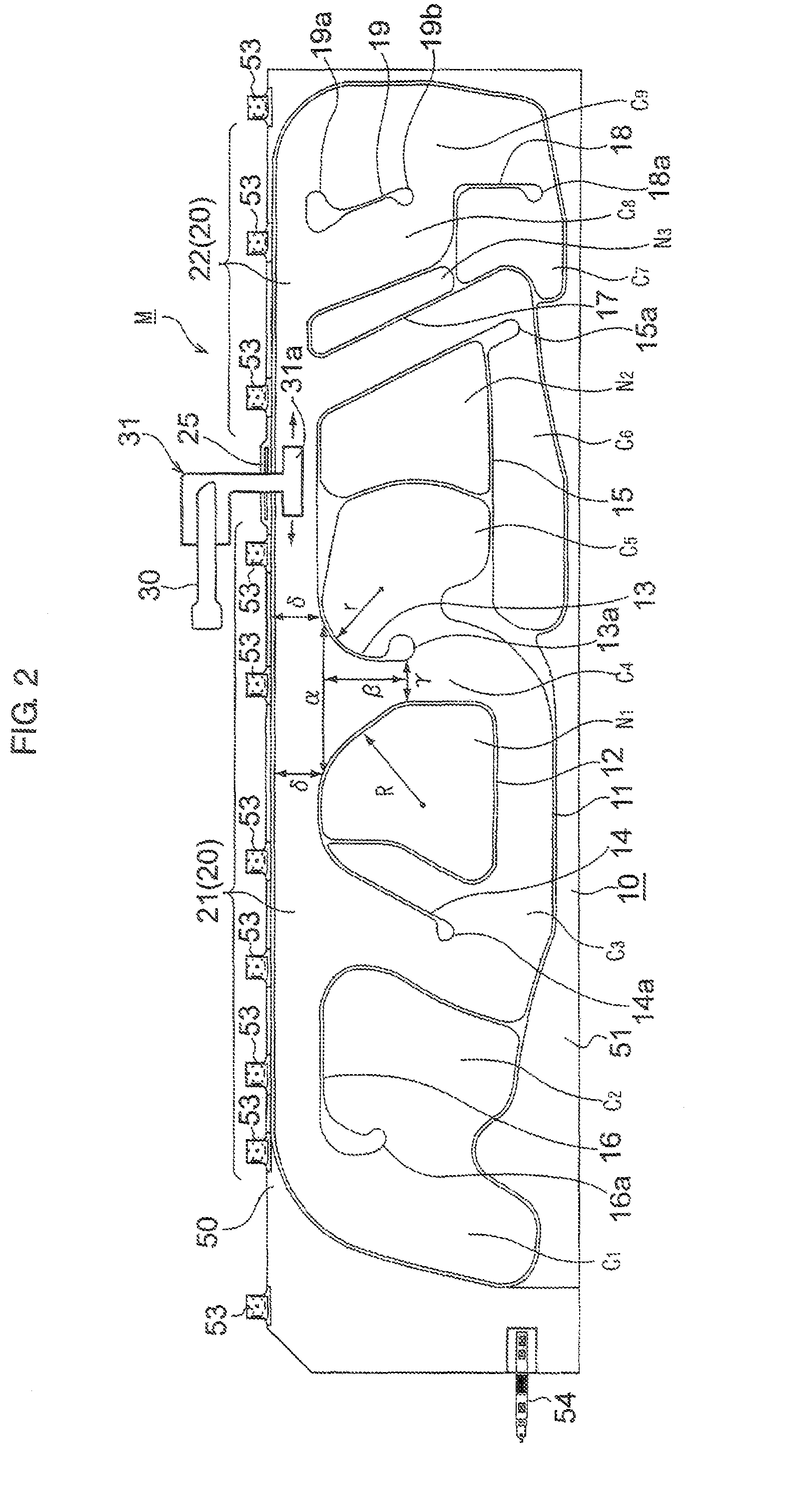 Curtain airbag system