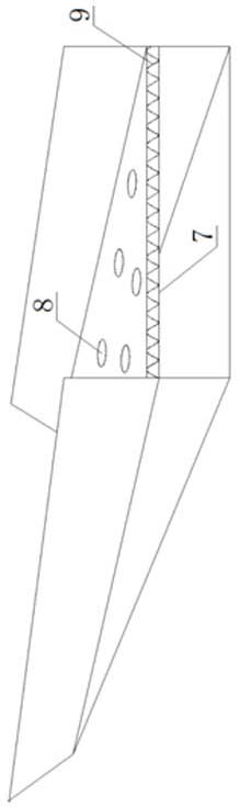 Self-conveying water-stone separation flood discharge aqueduct and its construction method