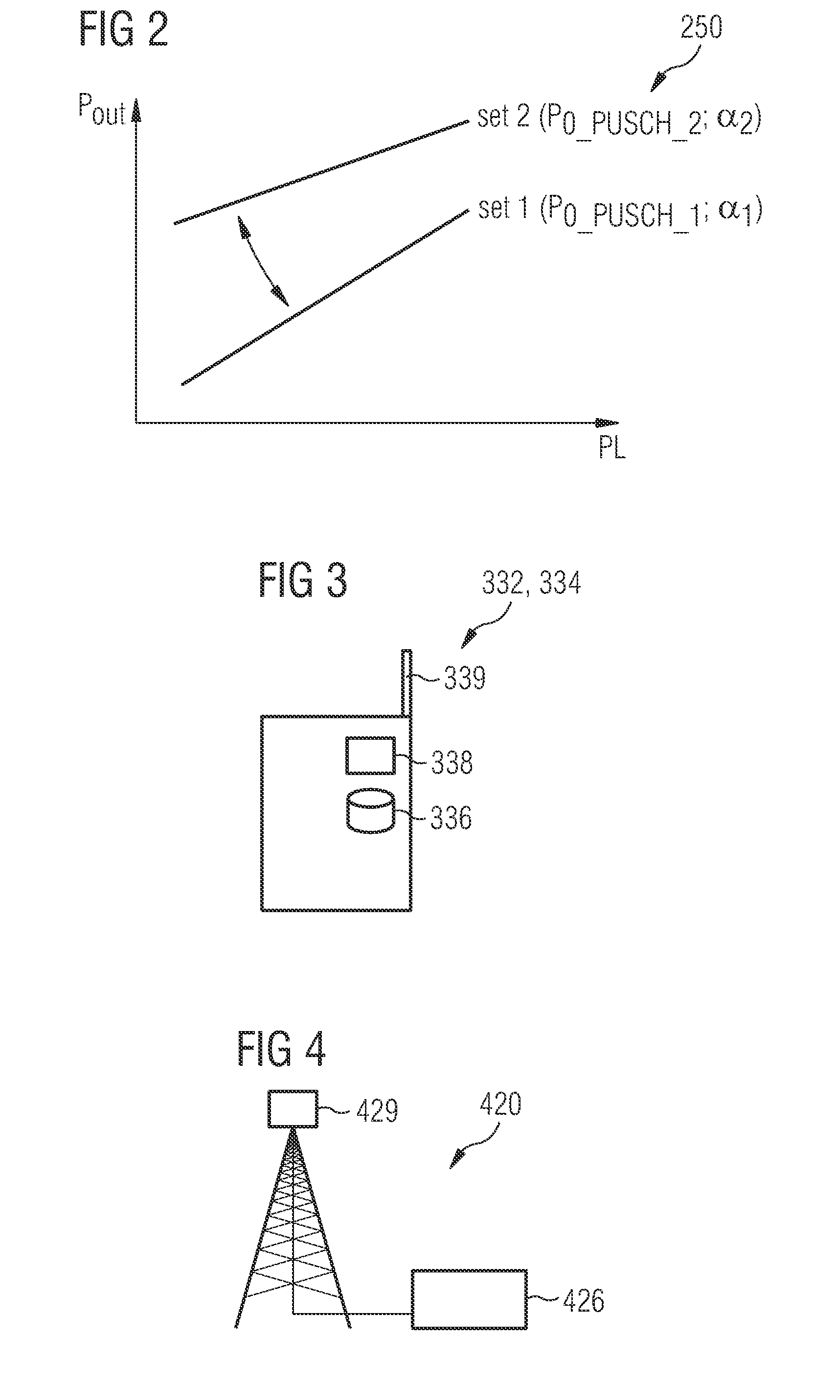 Multiple Power Control Parameter Sets for Wireless Uplink Data Transmission