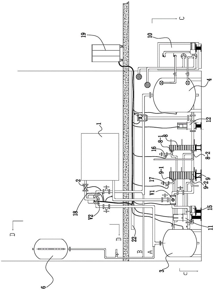 Heavy-duty engine deep thermal shock test device