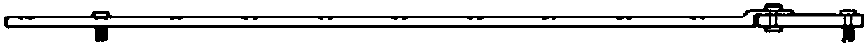 A beam bridge safety monitoring and evaluating device