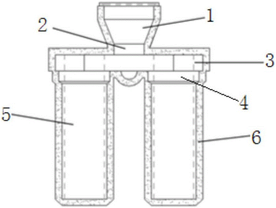 Concreting system for thin-walled cylindrical part and precision casting formation method