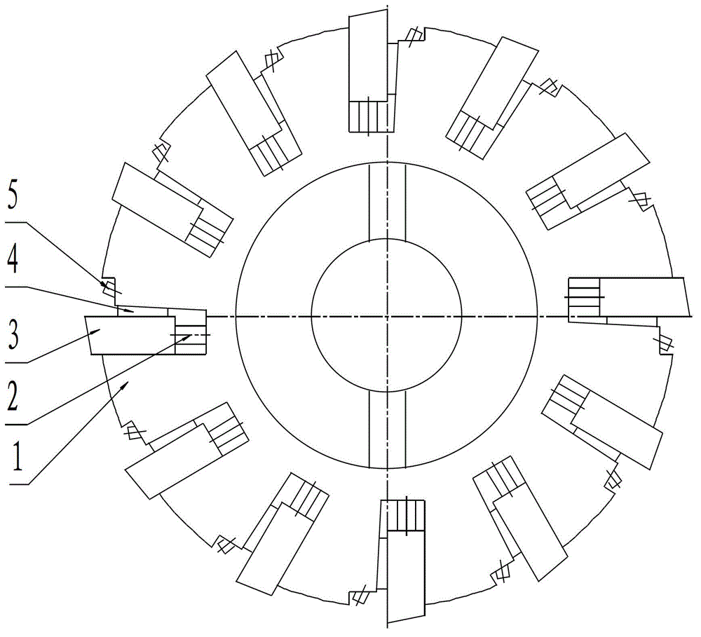 Numerical control tool grinder used for grinding of disc milling cutter blade