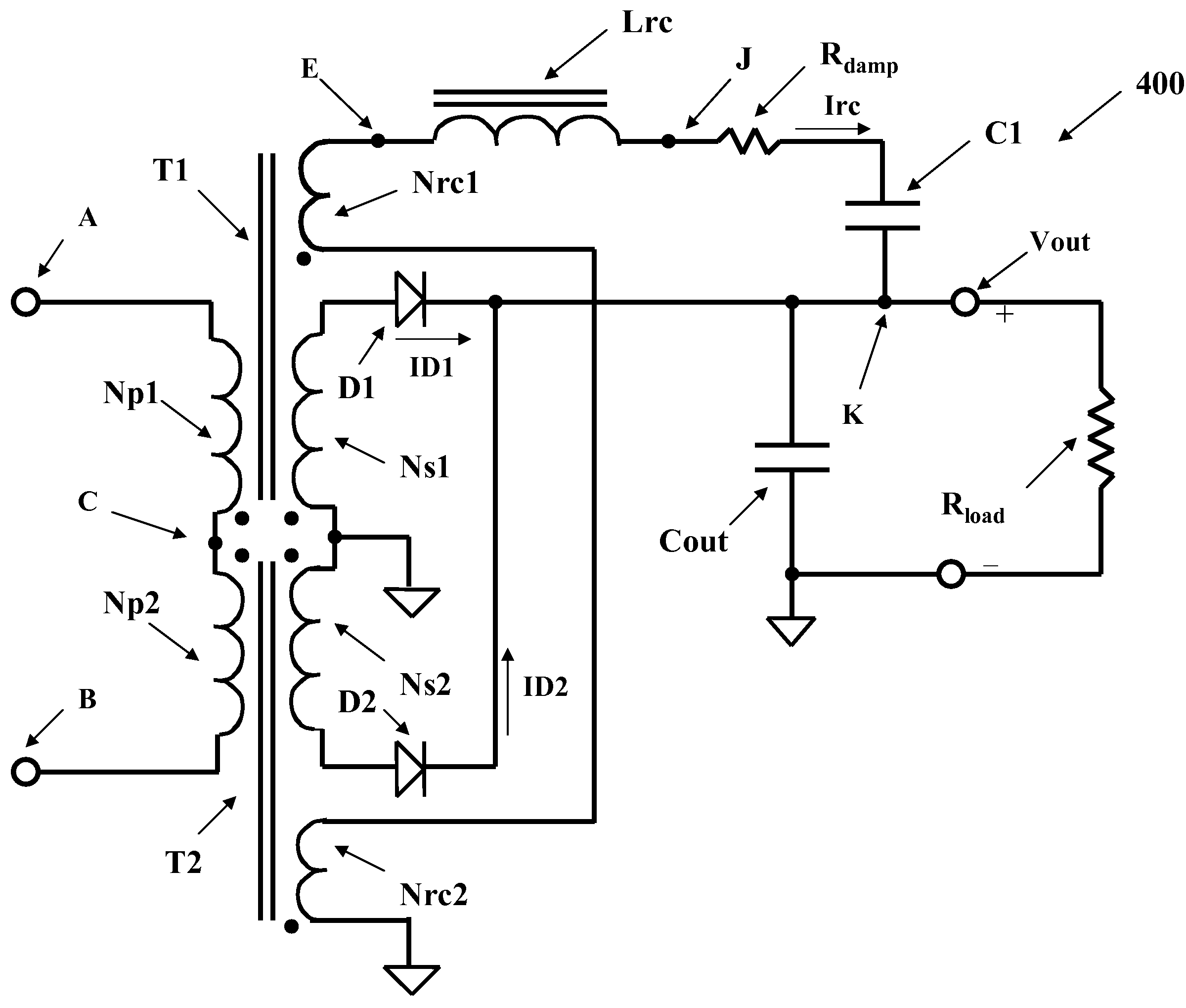 Ripple reduction for switch-mode power conversion