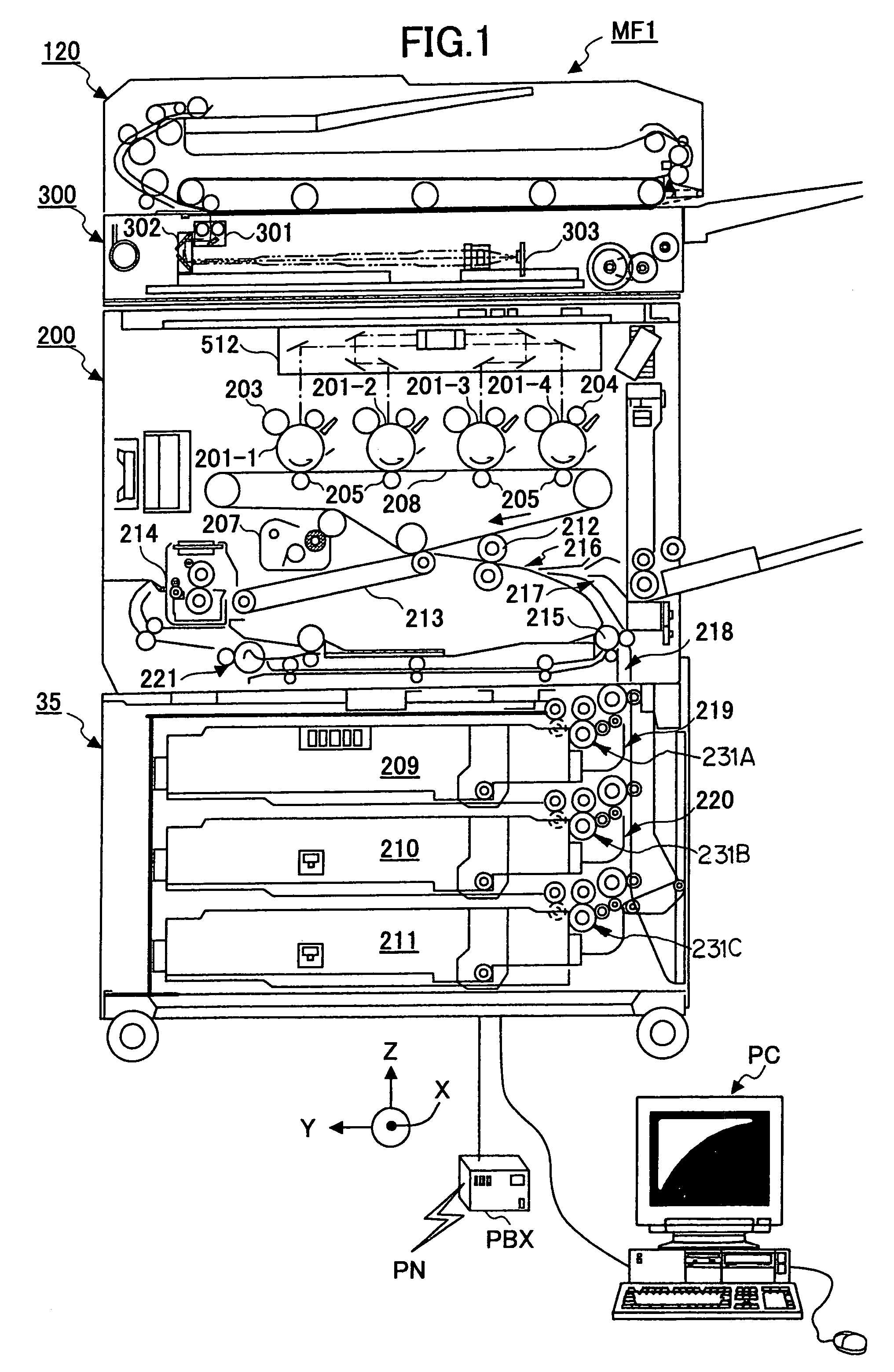 Sheet transferring device and image forming device