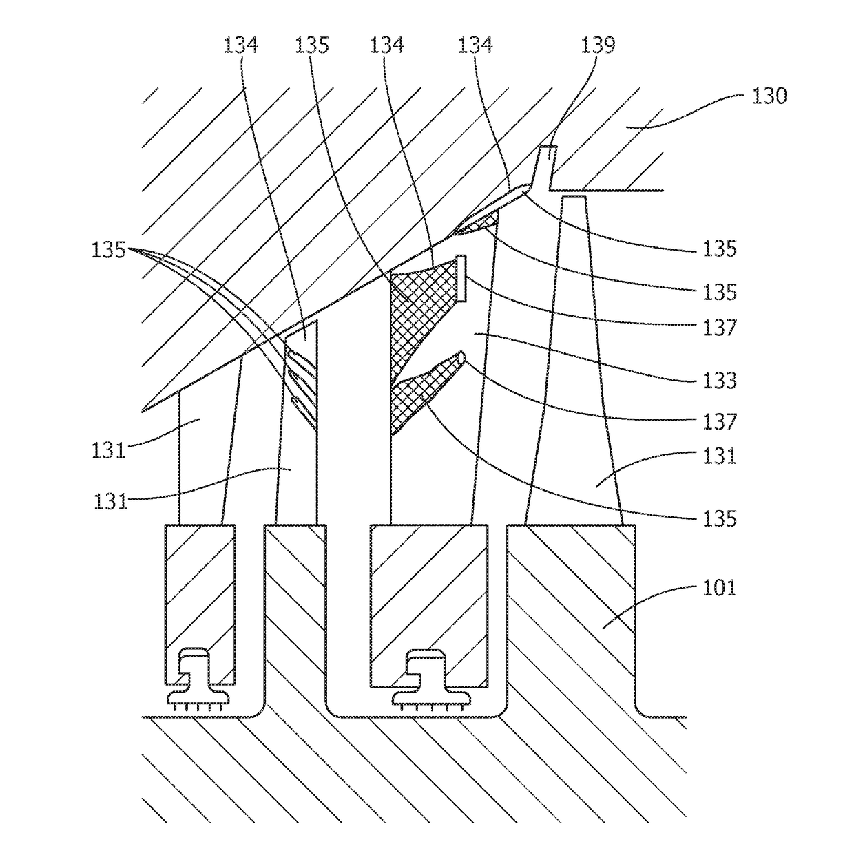 Steam turbine, a steam turbine nozzle, and a method of managing moisture in a steam turbine