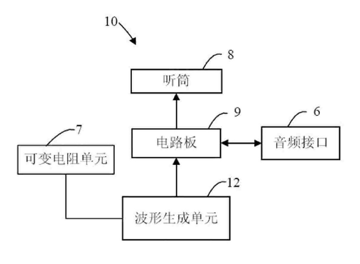 Audio play system and earphone used by same