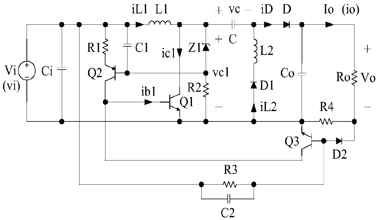 Input adaptive self-excited sepic converter