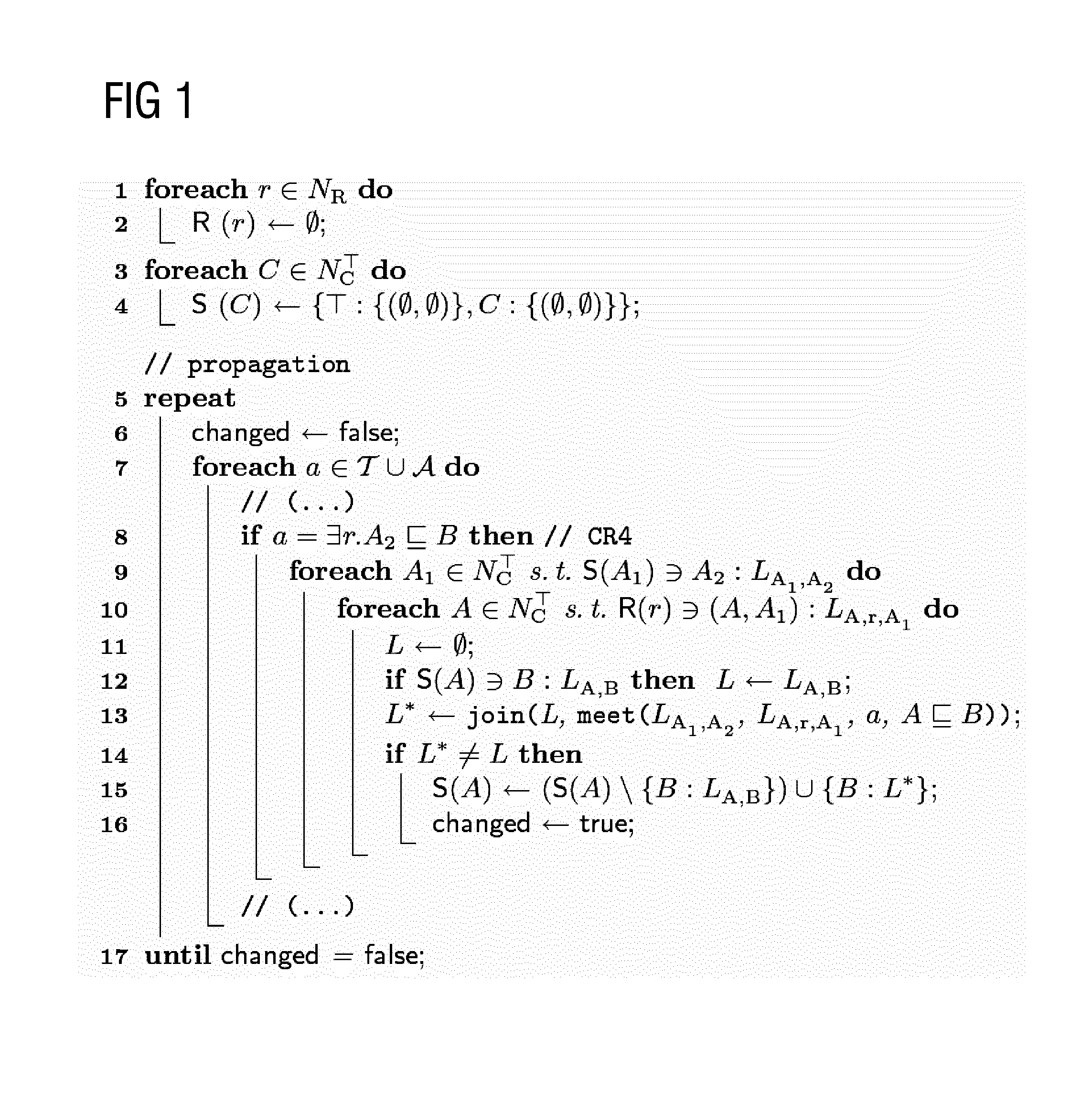 Control of a machine