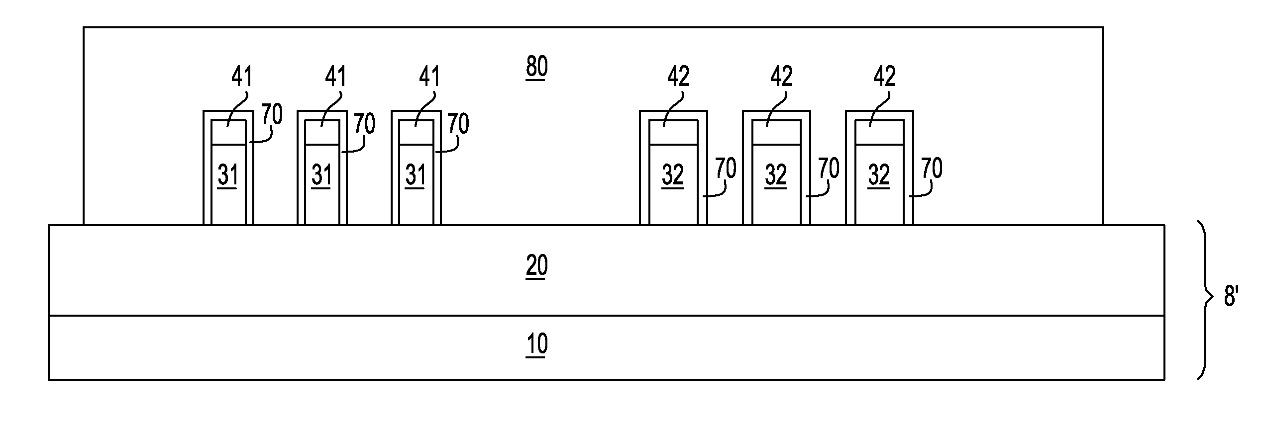 Finfet with sublithographic fin width