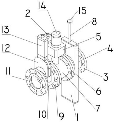 Butterfly device for grading system