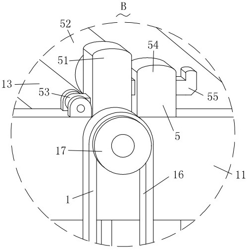 A textile cloth conveying device based on textile