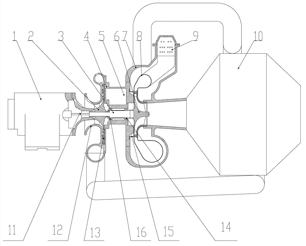 Micro gas turbine generating device