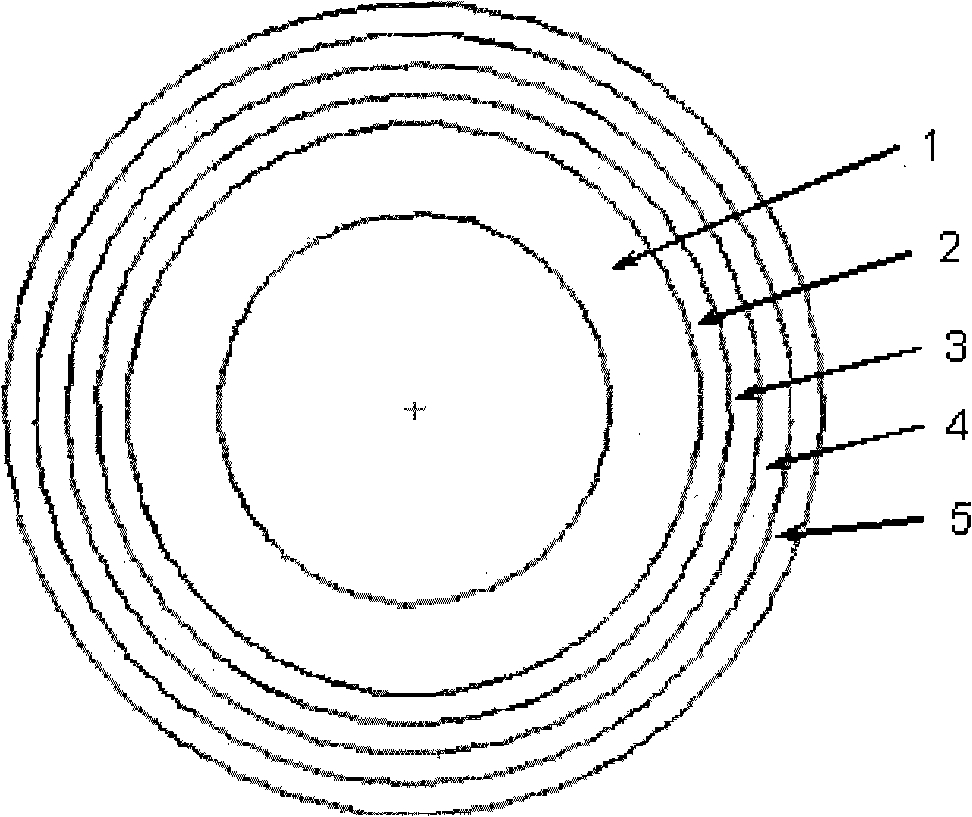 Large size tubular solid oxide fuel cell and preparation thereof