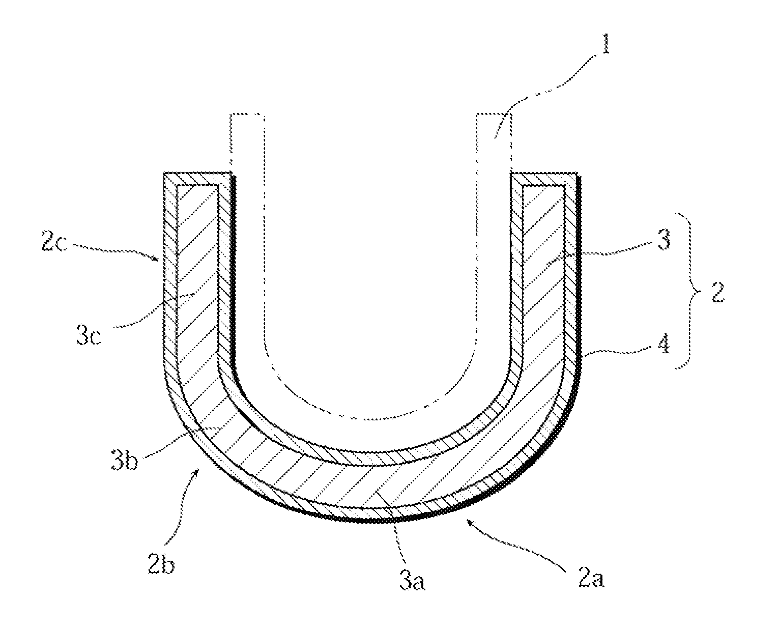 Graphite crucible for single crystal pulling apparatus and method of manufacturing same