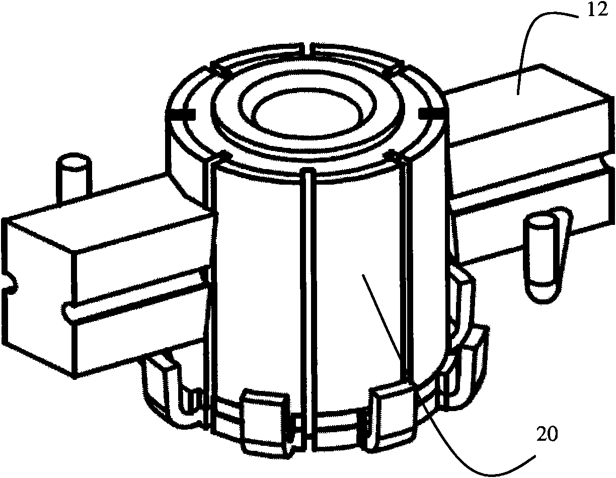 DC motor and carbon brush thereof