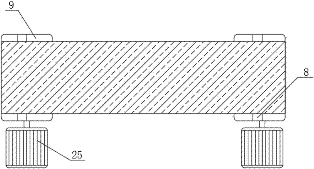 Novel textile fabric ironing device