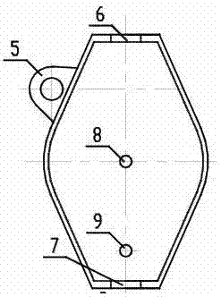 Protection device used for electric transmission line tower climbing operation