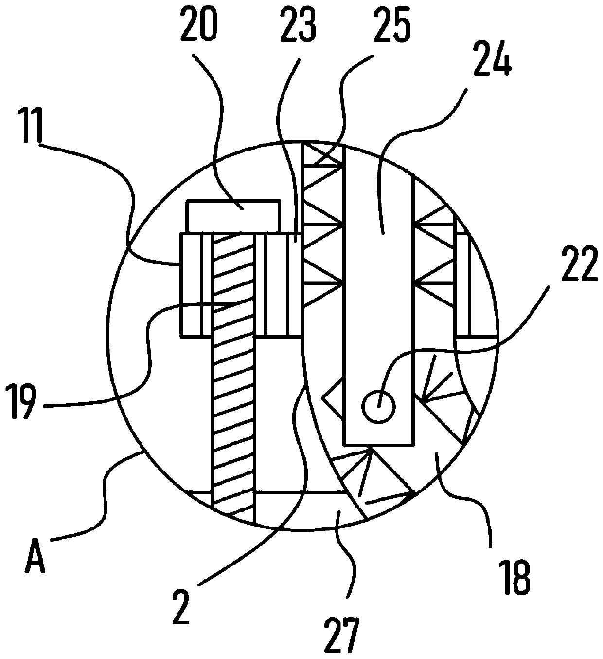 U-shaped quartz tube continuous cleaning device