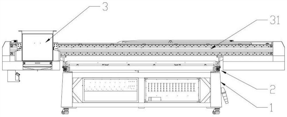 Printing equipment convenient to store and storage method thereof