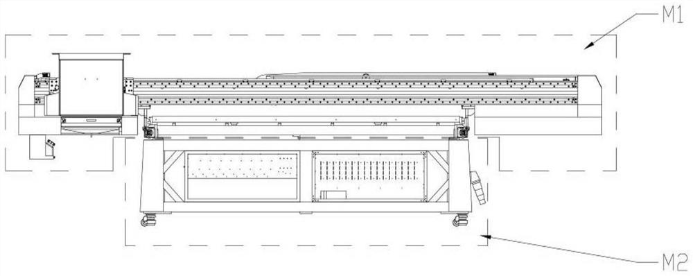 Printing equipment convenient to store and storage method thereof