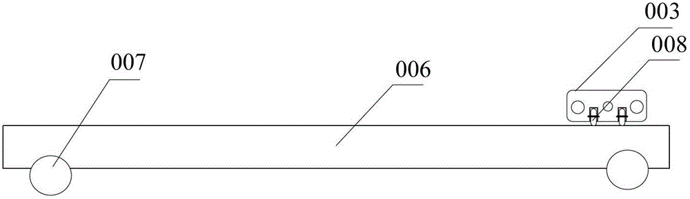 Magnetic memory scanning detection device for cylindrical ferromagnetic components