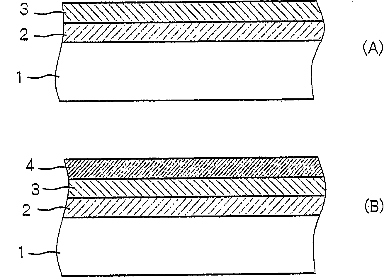 Chemical vapor deposition film formed by plasma cvd process and method for forming same