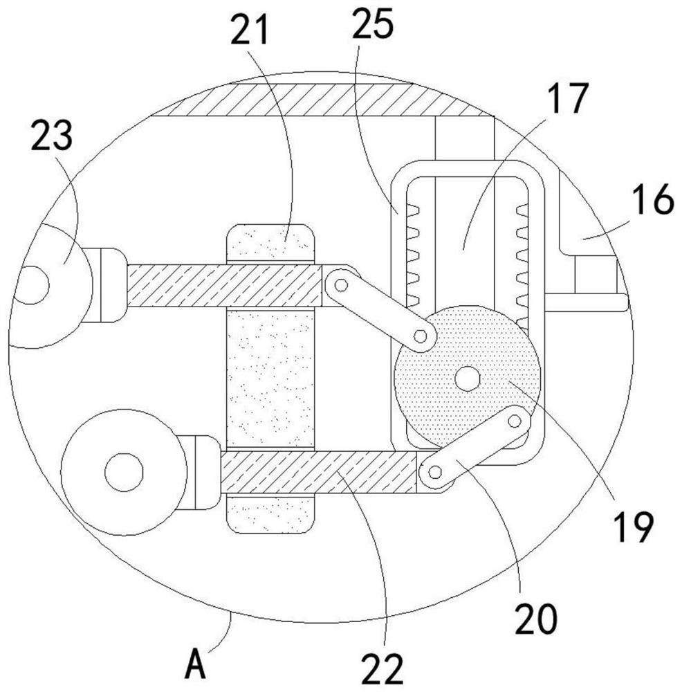 Sterilization and disinfection device for antibacterial fresh-keeping film production