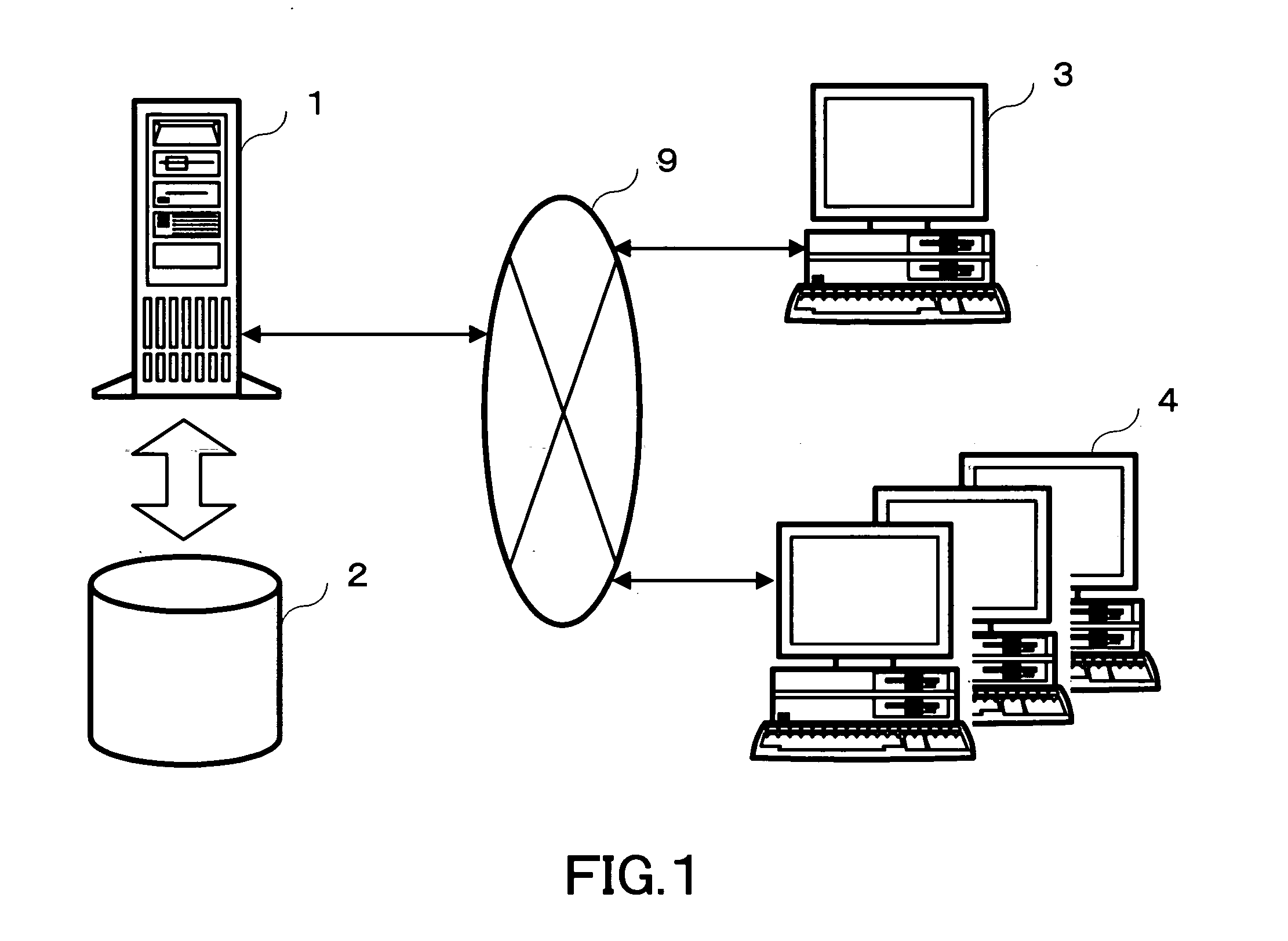 Translation support system, server, translation support method, recording medium and computer data signal