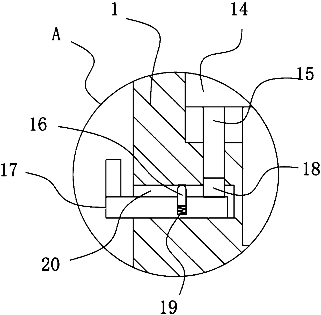 Bacteria and algae composite biological membrane sewage treatment device