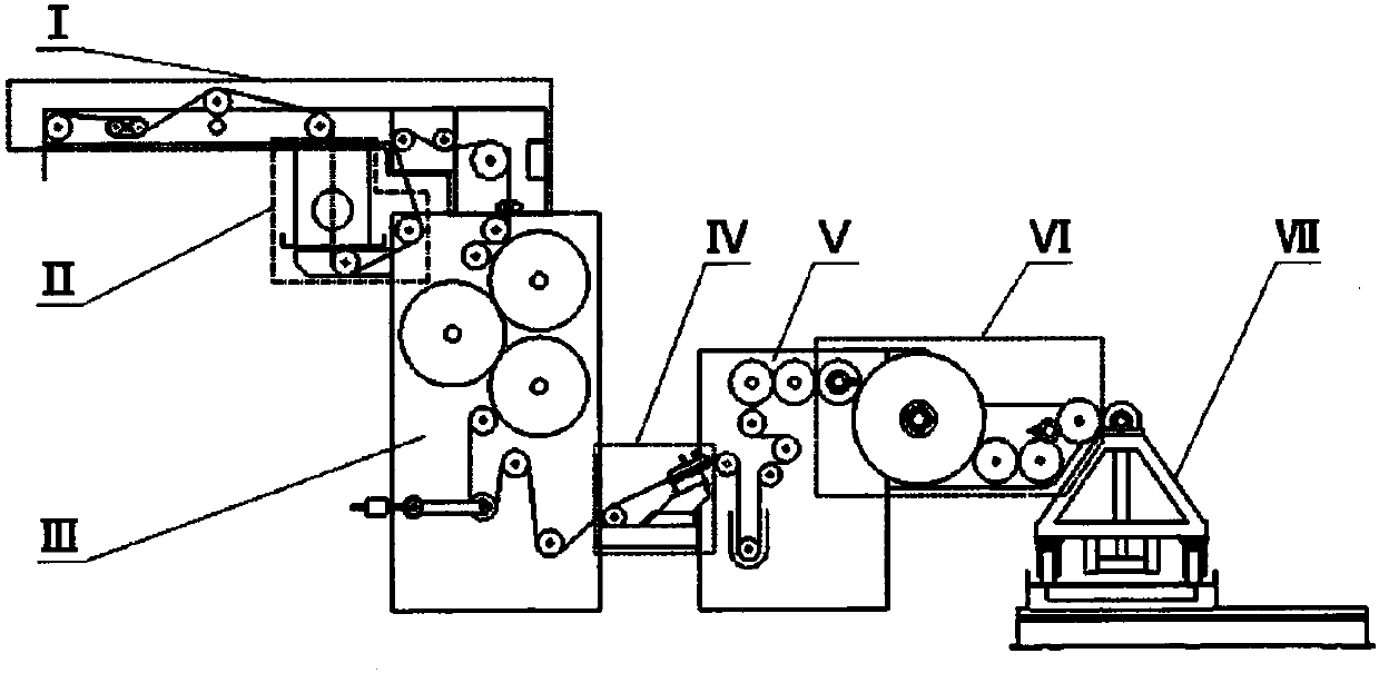 A cold pad-batch dyeing machine for knitted fabrics