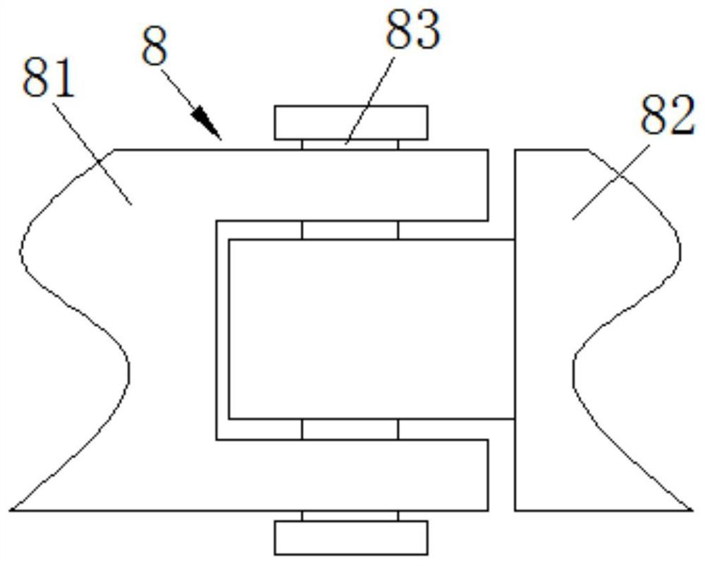 Auxiliary device for acupuncture massage department