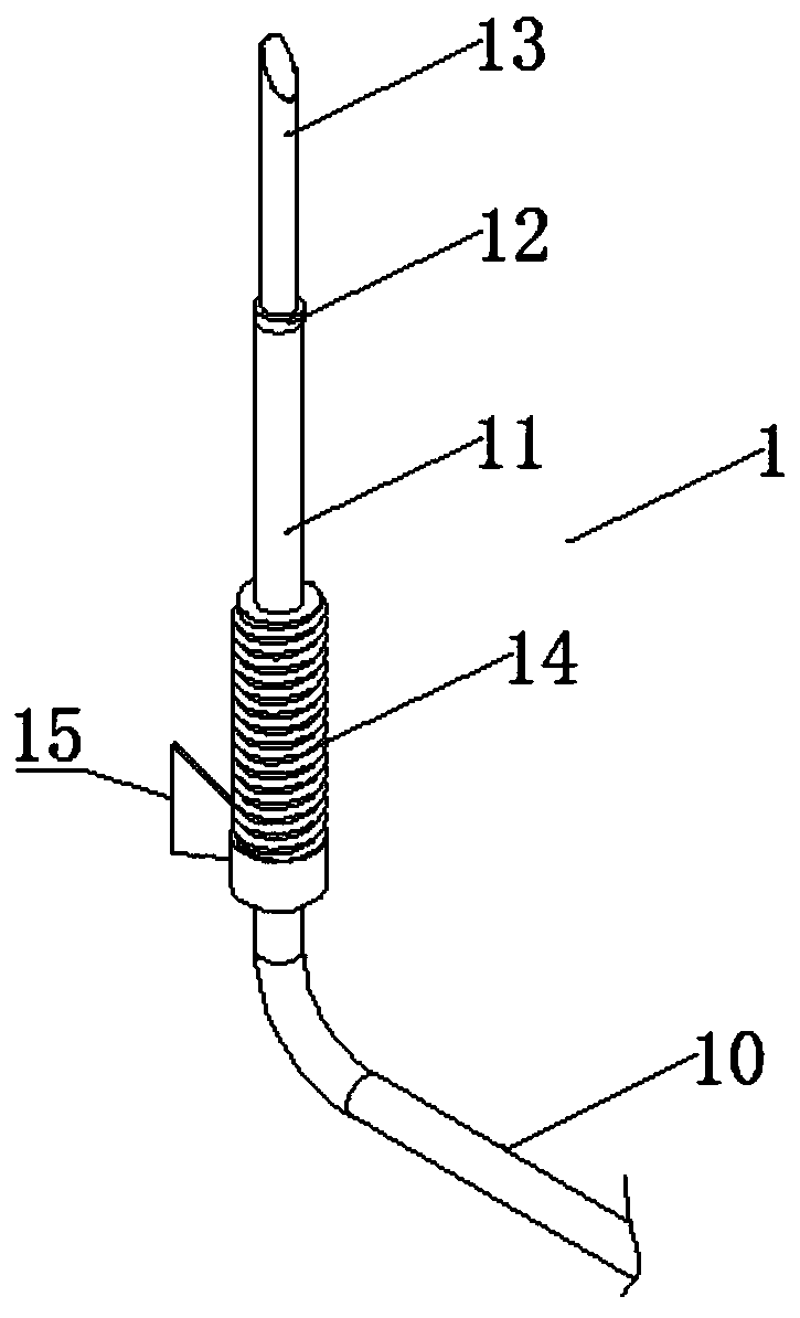 Adrenal vein blood sampling catheter assembly