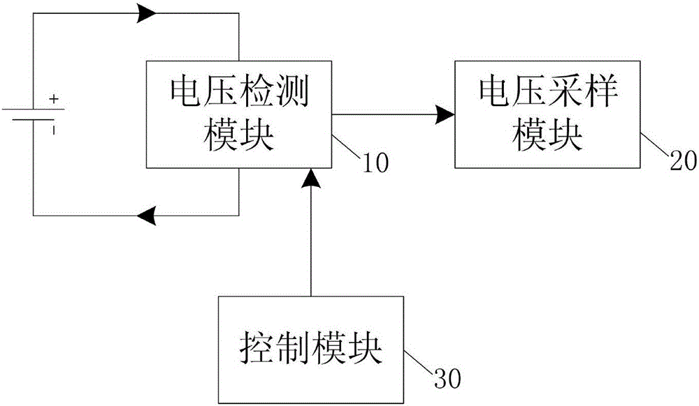 Multi-string lithium battery voltage detection circuit based on mirror current source