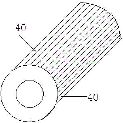 Processing equipment and method for flame retarding modification of blend fiber felt